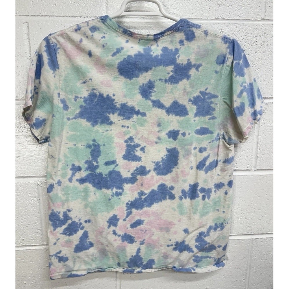 Pink Floyd London 1973 Mens Tour T Shirt Blue Tye Dye / Size Large - Picture 4 of 4